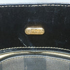 FENDI Pecan Canvas Tote Bag Coated Canvas Brown Blackti1269