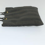 FENDI Pecan Canvas Tote Bag Coated Canvas Brown Blackti1269