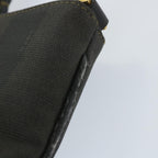 FENDI Pecan Canvas Tote Bag Coated Canvas Brown Blackti1269