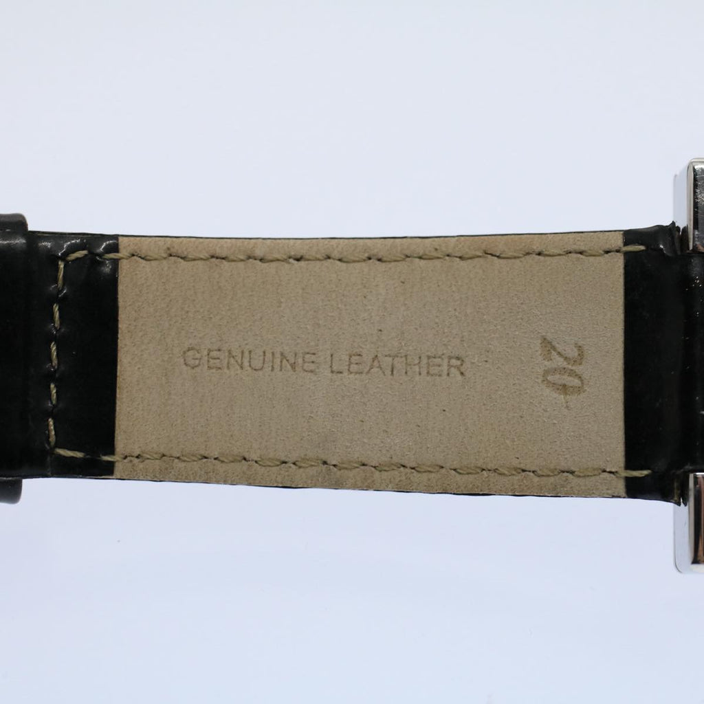FENDI Watches Metal Enamel Black Silverti1346