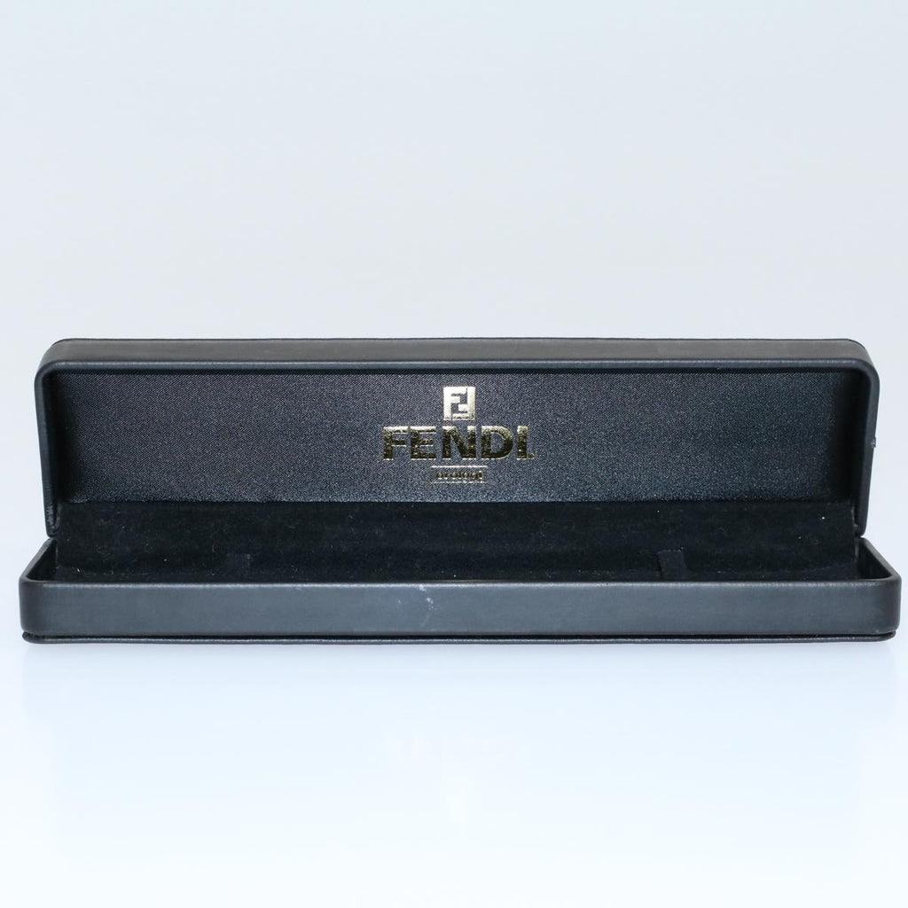 FENDI Watches Metal Enamel Black Silverti1346