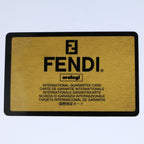 FENDI Watches Metal Enamel Black Silverti1346