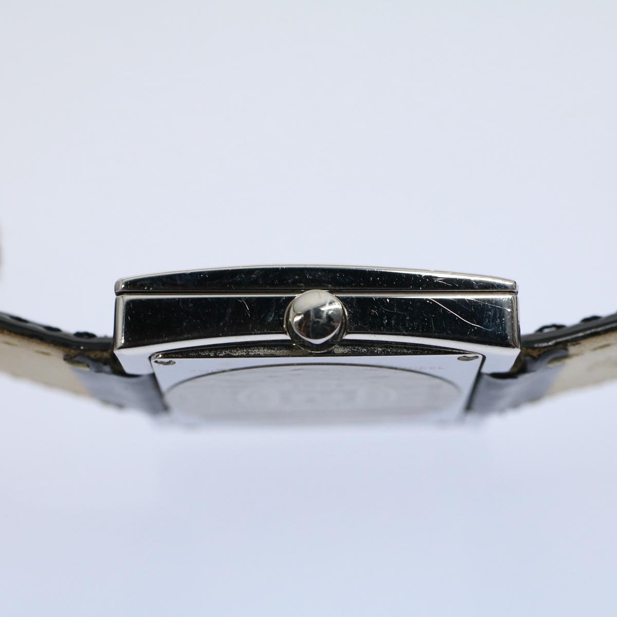 FENDI Watches Metal Enamel Black Silverti1346