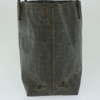 FENDI Zucca Canvas Tote Bag Brownti1394