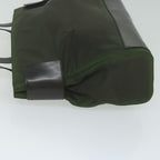 PRADA Tote Bag Nylon Green  ti1418
