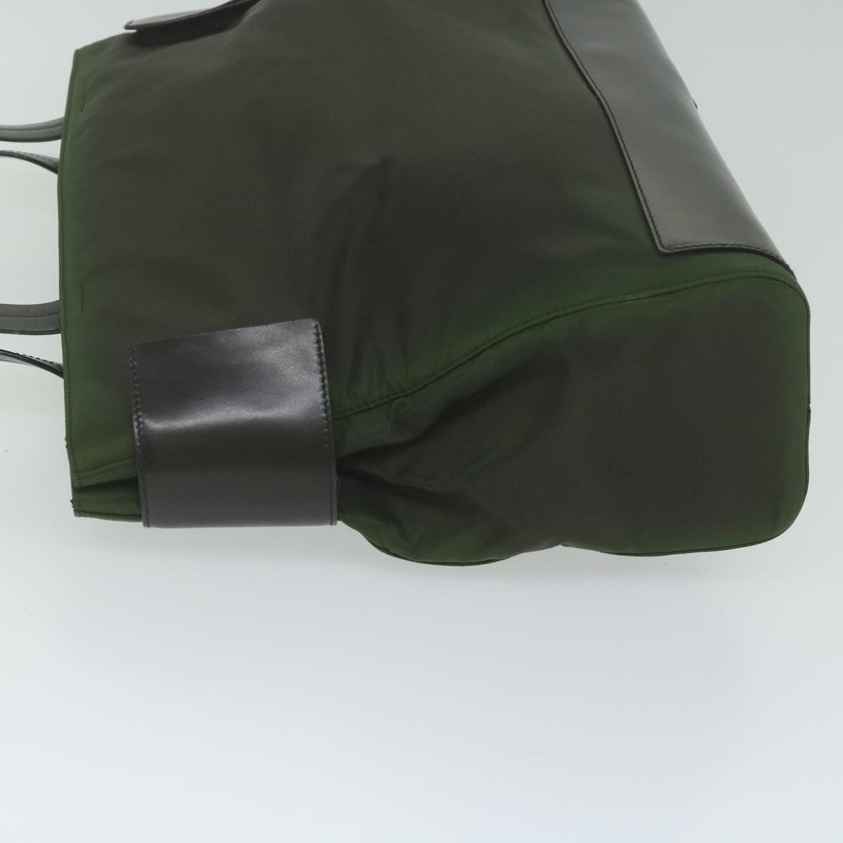 PRADA Tote Bag Nylon Green  ti1418