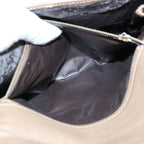 FENDI Zucchino Canvas Clutch Bag Brownti1424
