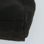 FENDI Zucca Canvas Shoulder Bag Blackti1473