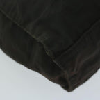 FENDI Zucca Canvas Shoulder Bag Blackti1473