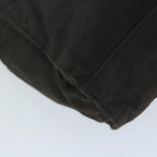 FENDI Zucca Canvas Shoulder Bag Blackti1473