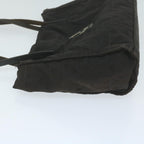 FENDI Zucca Canvas Shoulder Bag Blackti1473