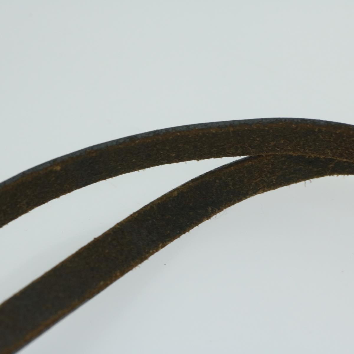 FENDI Zucca Canvas Shoulder Bag Blackti1473