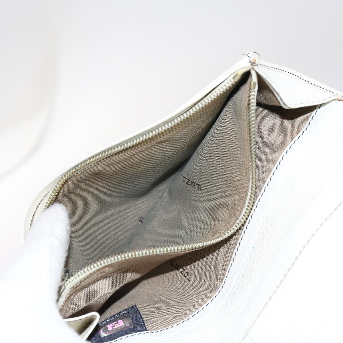 FENDI Zucchino Canvas Wallet 3Set Blackti1474