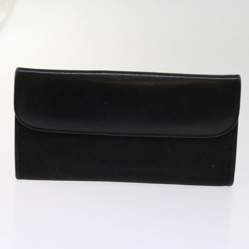 FENDI Zucchino Canvas Wallet 3Set Blackti1474