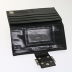 FENDI Zucchino Canvas Wallet 3Set Blackti1474