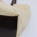 FENDI Tote Bag Canvas Beigeti1558