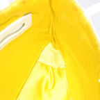 FENDI Tote Bag Patent leather Yellowti1601