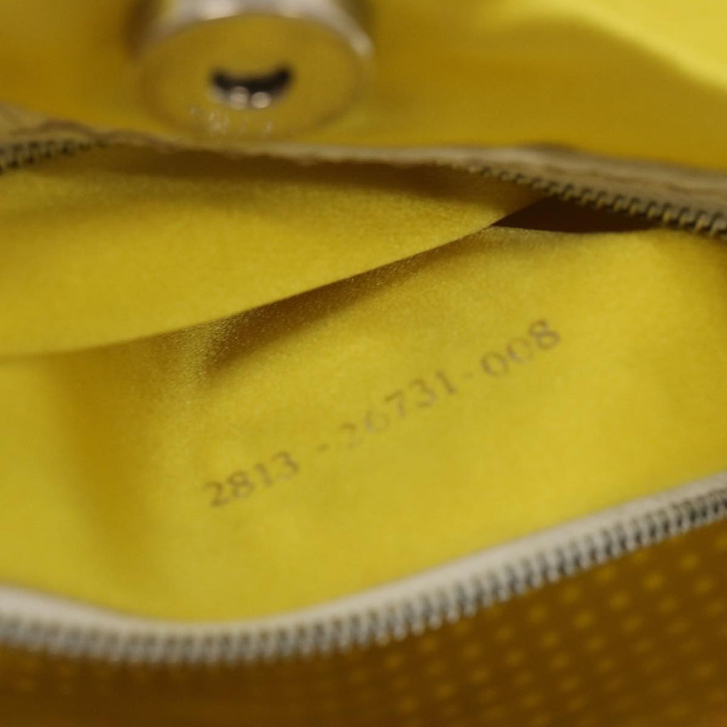 FENDI Tote Bag Patent leather Yellowti1601