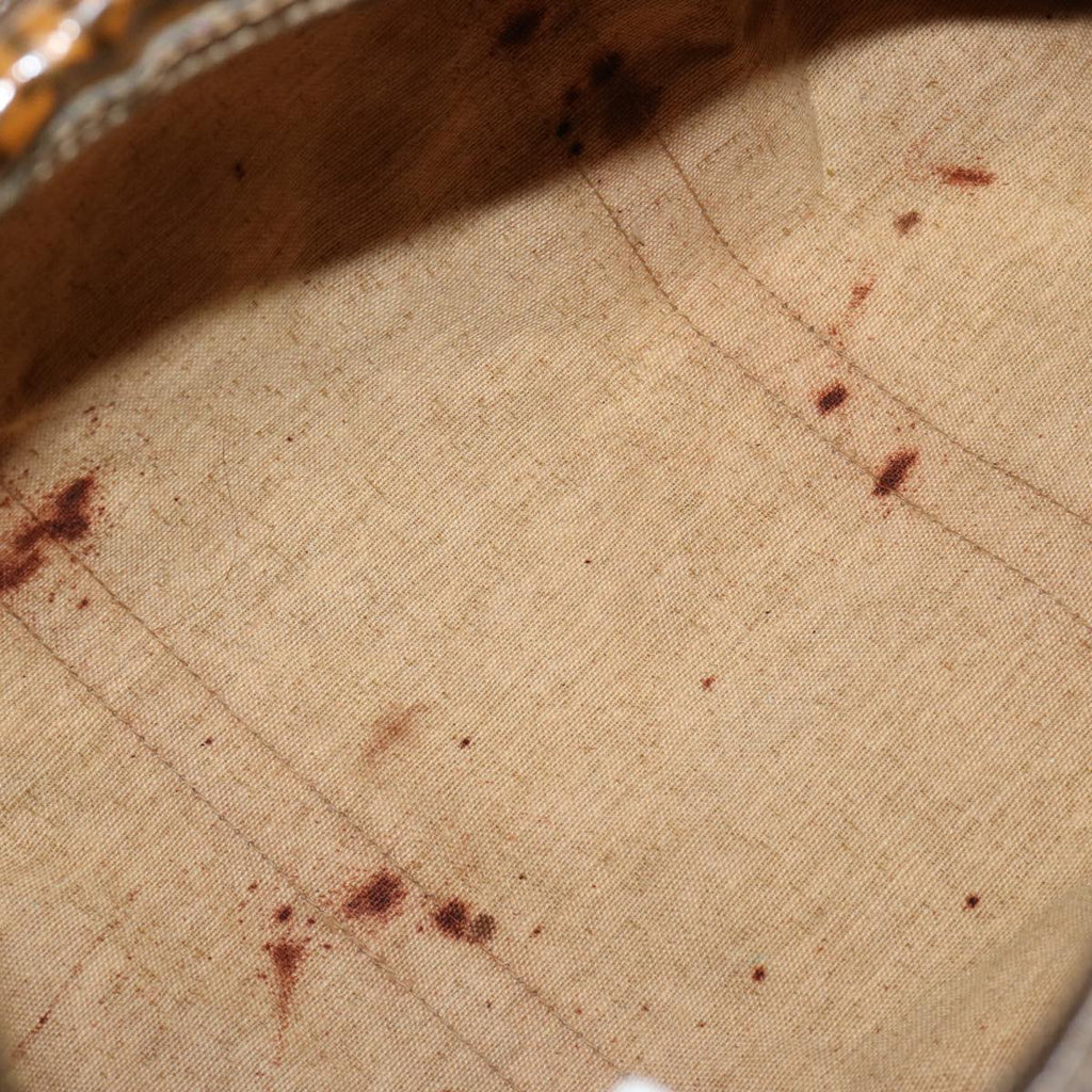 FENDI Zucchino Canvas Hand Bag 3Set Beige Brownti1666