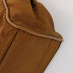 FENDI Zucchino Canvas Hand Bag 3Set Beige Brownti1666