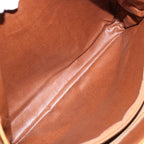 FENDI Zucchino Canvas Hand Bag 3Set Beige Brownti1666