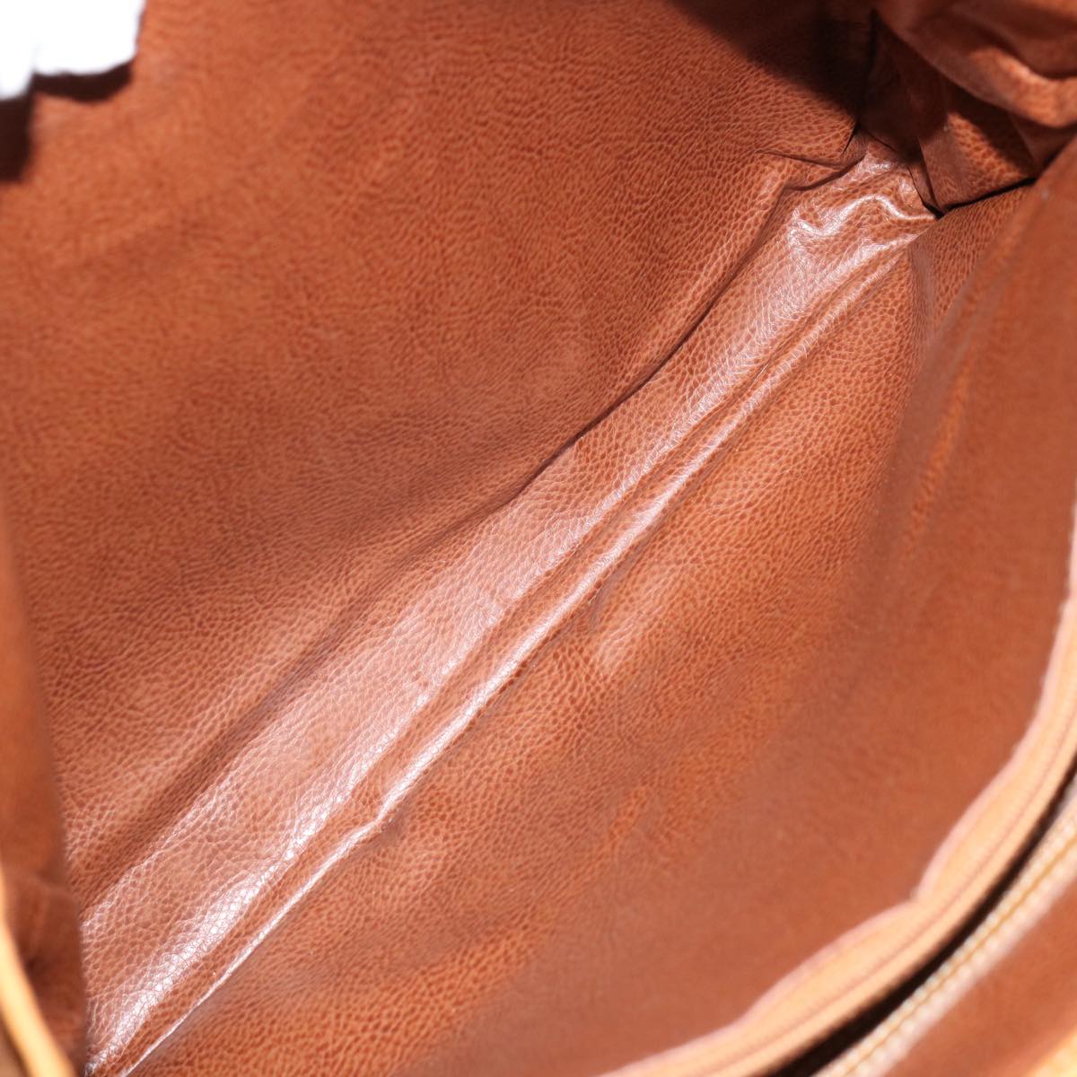 FENDI Zucchino Canvas Hand Bag 3Set Beige Brownti1666