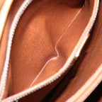 FENDI Zucchino Canvas Hand Bag 3Set Beige Brownti1666