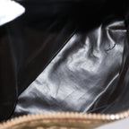 FENDI Zucchino Canvas Hand Bag 3Set Beige Brownti1666