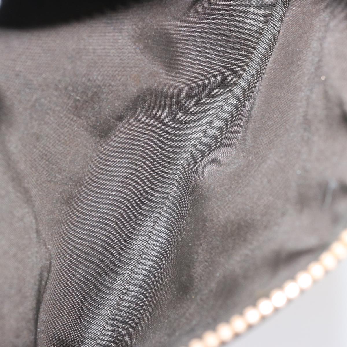 FENDI Zucchino Canvas Hand Bag 3Set Beige Brownti1666