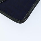 FENDI Zucca Canvas Shoulder Bag Vintage Blueti1671