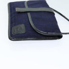 FENDI Zucca Canvas Shoulder Bag Vintage Blueti1671