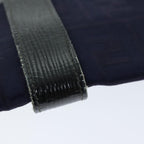 FENDI Zucca Canvas Shoulder Bag Vintage Blueti1671