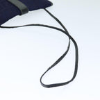 FENDI Zucca Canvas Shoulder Bag Vintage Blueti1671