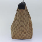 FENDI Gucci Bamboo GG Canvas Pecan Canvas Hand Bag 2Set Beige Blackti1766