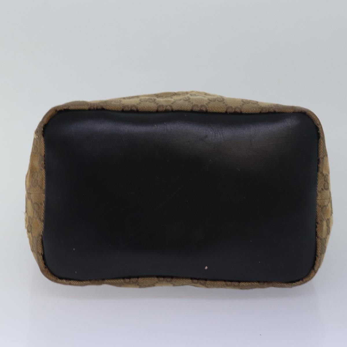 FENDI Gucci Bamboo GG Canvas Pecan Canvas Hand Bag 2Set Beige Blackti1766