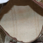 FENDI Zucchino Canvas Boston Bag Vintage Brownti1787