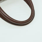 FENDI Zucchino Canvas Boston Bag Vintage Brownti1787