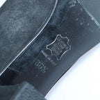 FENDI Pumps 36 1/2 pumps Suede Leather Black Silverti1921