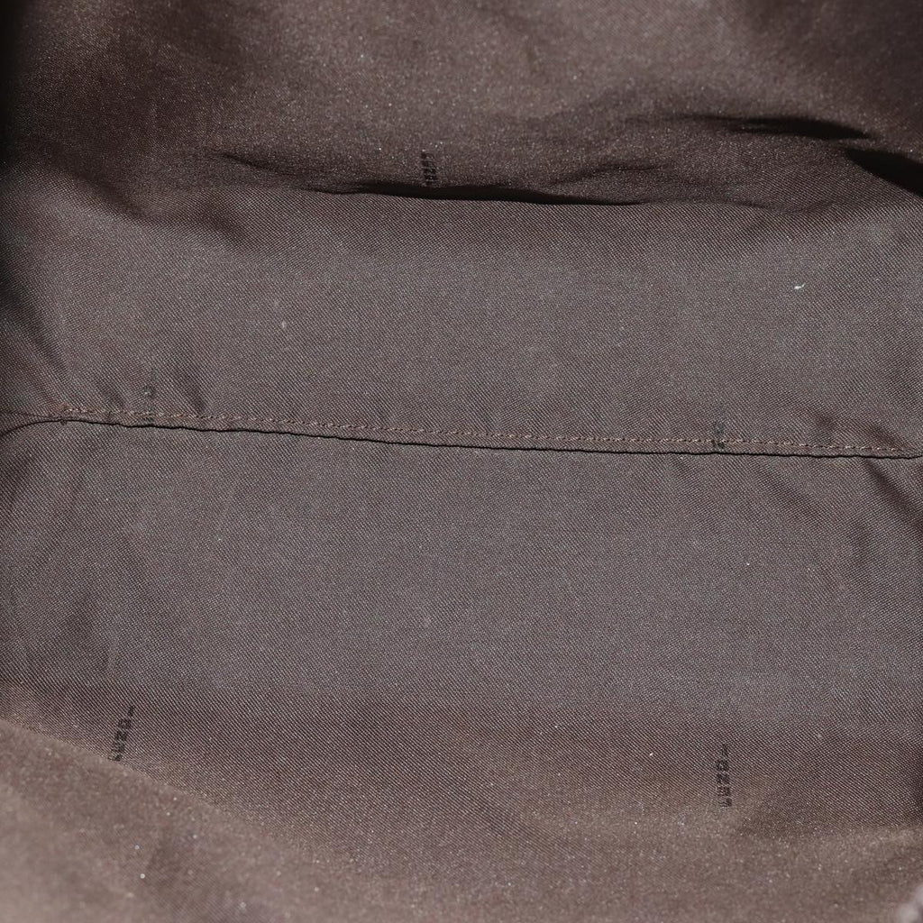 FENDI Zucca Canvas Tote Bag Brown Black Silverti2007
