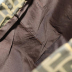 FENDI Zucca Canvas Tote Bag Brown Black Silverti2007