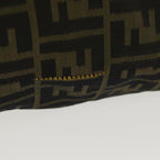FENDI Zucca Canvas Tote Bag Brown Black Silverti2007