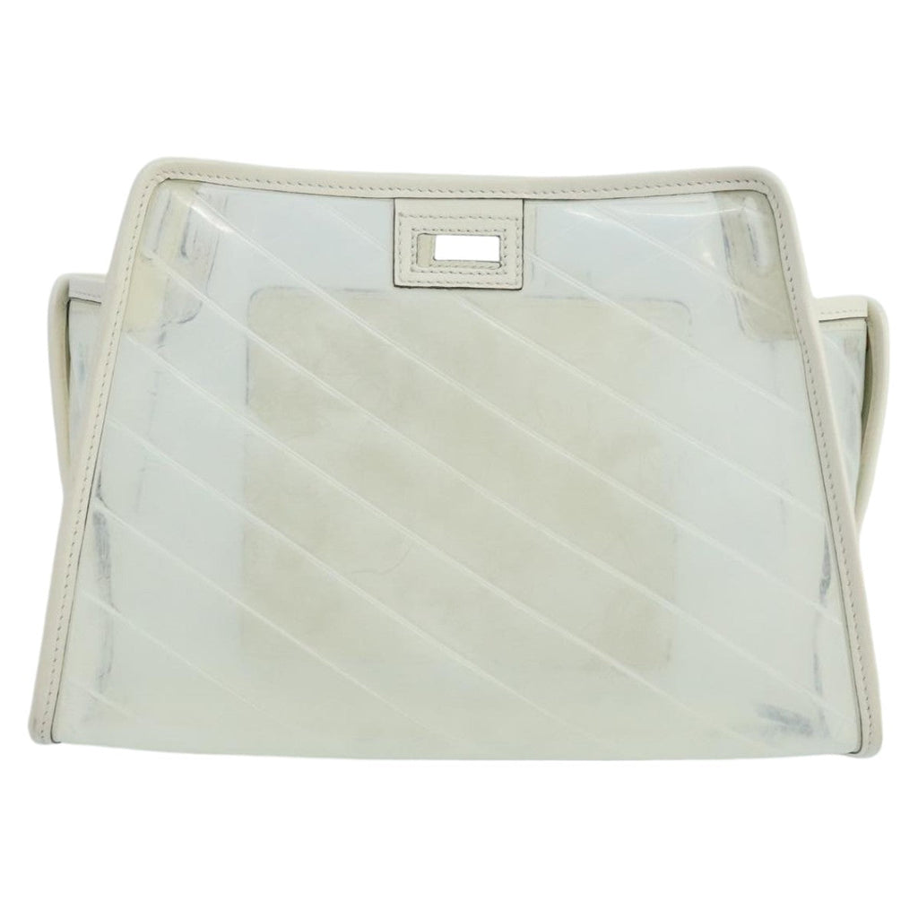 FENDI Bag Cover Vinyl Clear Whiteti2354