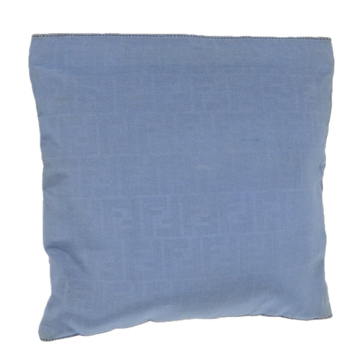 FENDI Zucca Canvas Clutch Bag Blue Goldti2369