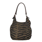 FENDI Hand Bag Canvas Brownti2388