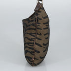 FENDI Hand Bag Canvas Brownti2388