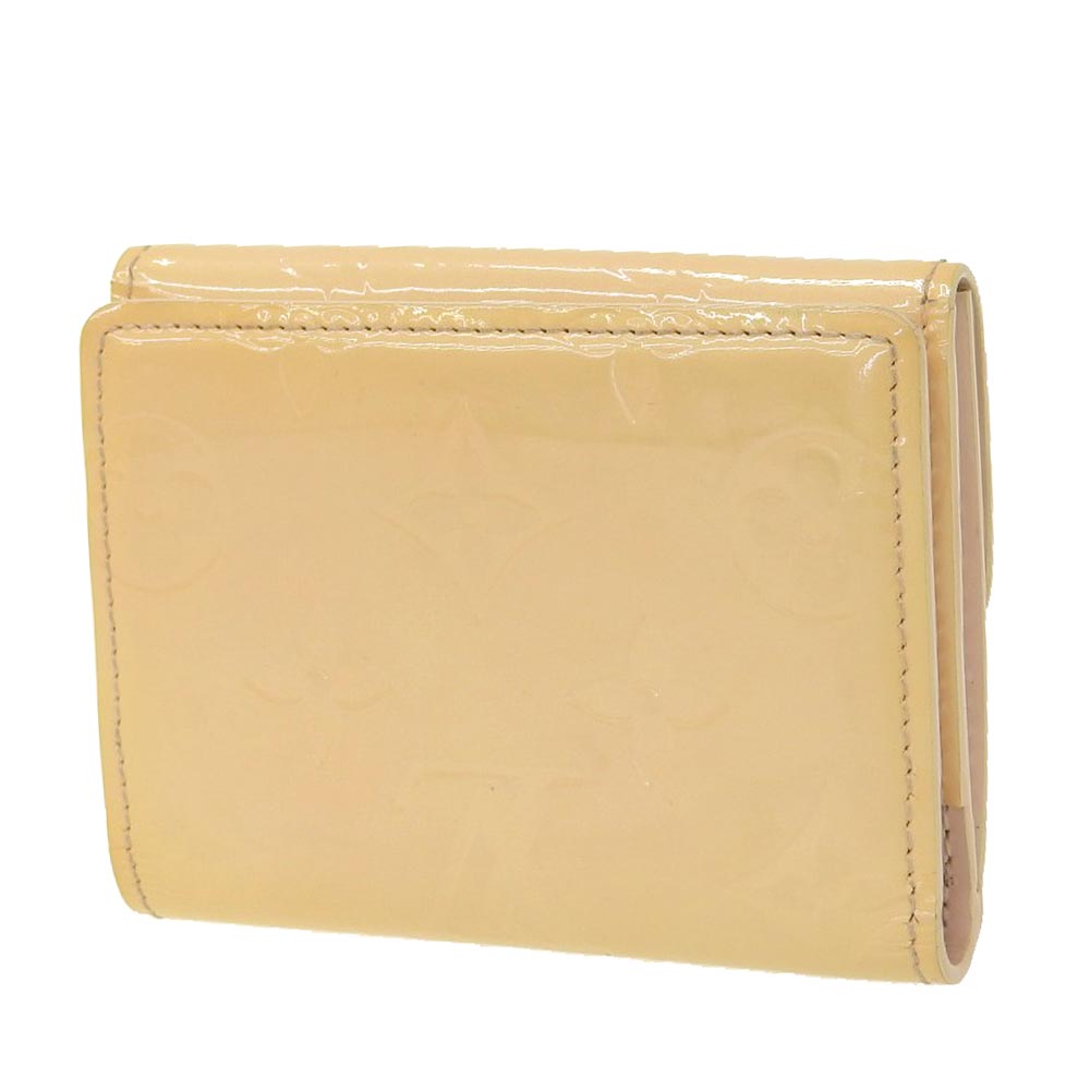 Louis Vuitton Vernis Ludlow Compact Wallet Beige M91320