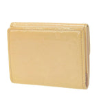 Louis Vuitton Vernis Ludlow Compact Wallet Beige M91320
