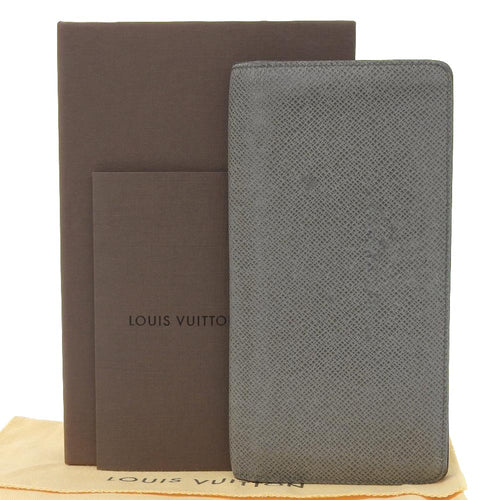Louis Vuitton Taiga Portefeuille Brazza Long Wallet M32653