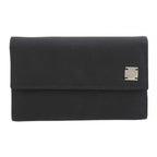 Fendi Logo Trifold Wallet Black