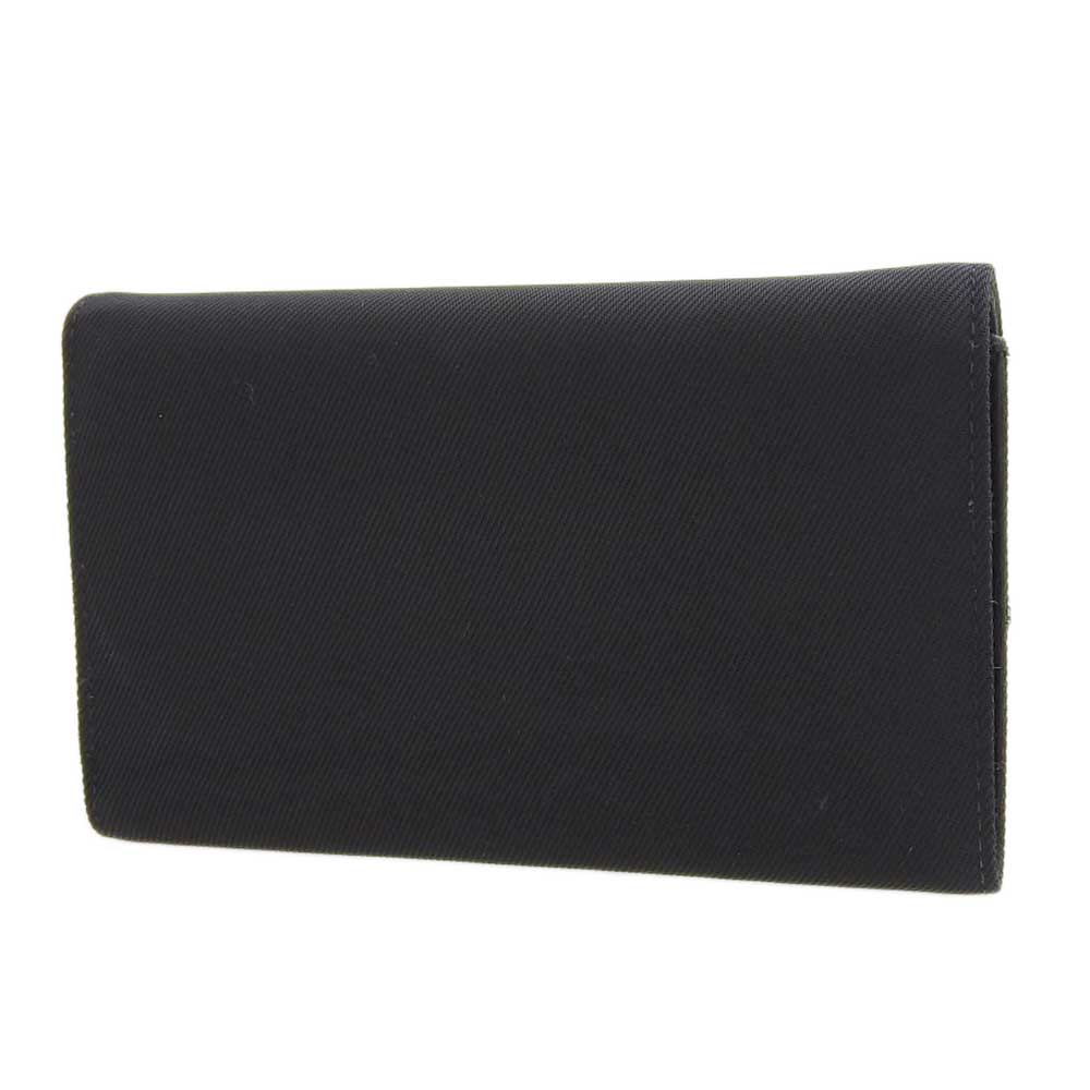 Fendi Logo Trifold Wallet Black